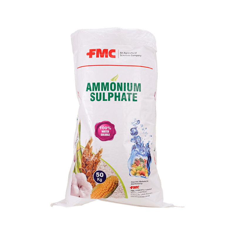 50kg Ammonium Sulfate Plant Growth Organic Fertilizer Color Printed Woven Bag